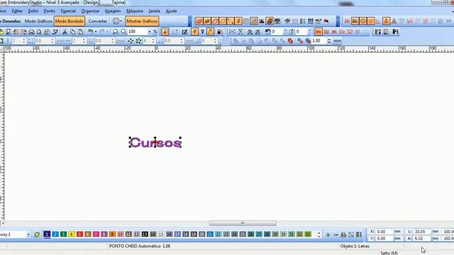 Aula Texto Embroidery смотреть онлайн