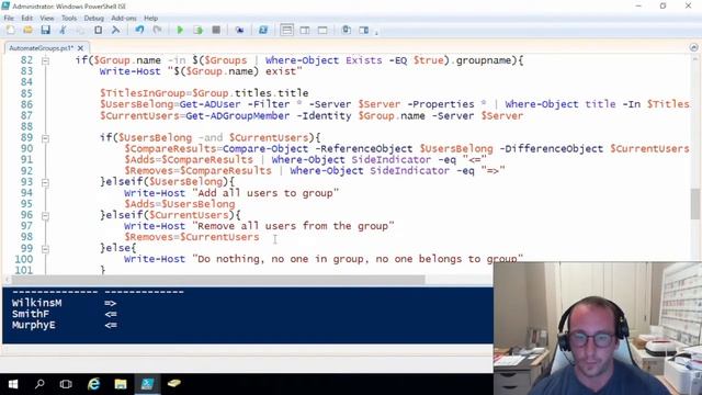 PowerShell Automate Active Directory Groups Part 4: Managing groups смотреть онлайн