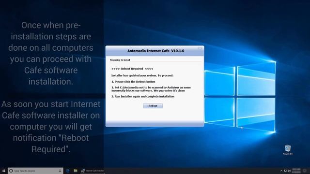 Internet Cafe Windows 10 Setup смотреть онлайн