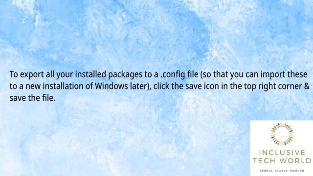 How to Install & Use the Chocolatey Package Manager on Windows | InclusiveTechWorld смотреть онлайн