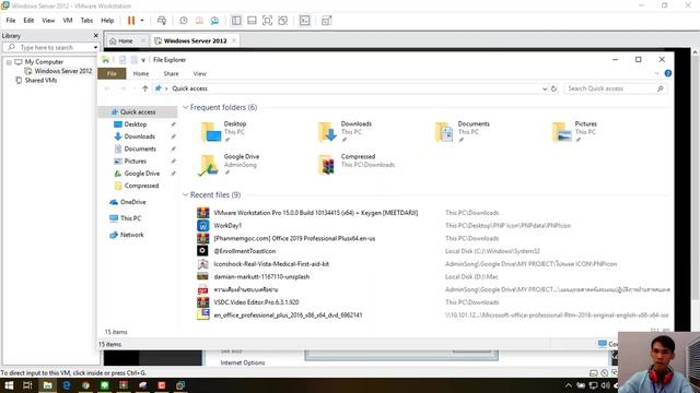 EP 6 สอนการใช้งาน VMware Workstation 15.0.0 ( ออกเน็ต ) смотреть онлайн