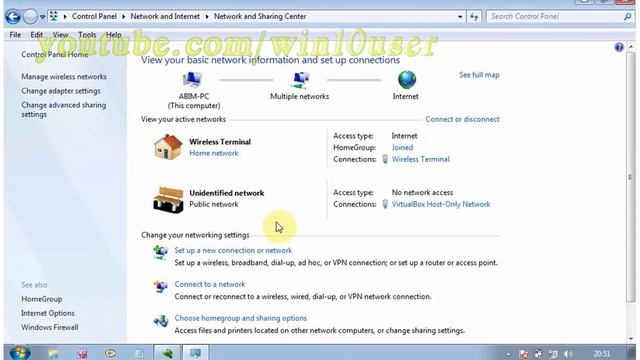 Windows 7 Ultimate Tips : How to change network type смотреть онлайн
