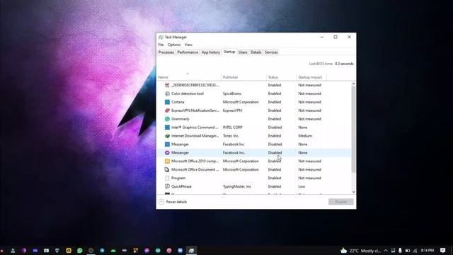 How to Disable Startup Programs in Windows 10 || Disable Auto Start Apps || messenger || Bangla || смотреть онлайн