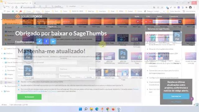 COMO EXIBIR MINIATURAS DE ARQUIVOS.psd NO WINDOWS смотреть онлайн