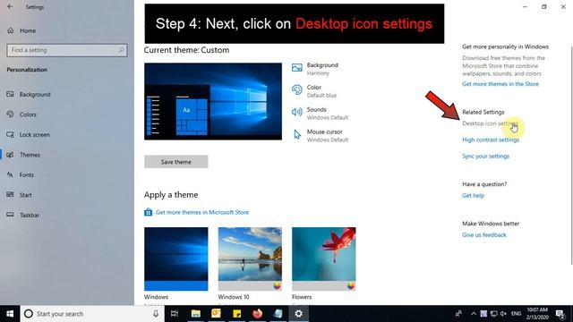 How to Show My Computer & Desktop Icons In Windows 10 смотреть онлайн