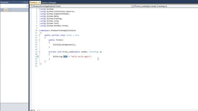 Windows Programming Part 5.2: The Label Control смотреть онлайн