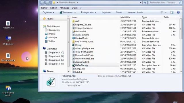 Réparer les Fichiers Executives (.exe) et les Raccourcis (.lnk) смотреть онлайн