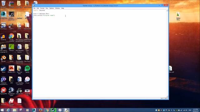 Tkinter Module - GUI Window Setup смотреть онлайн