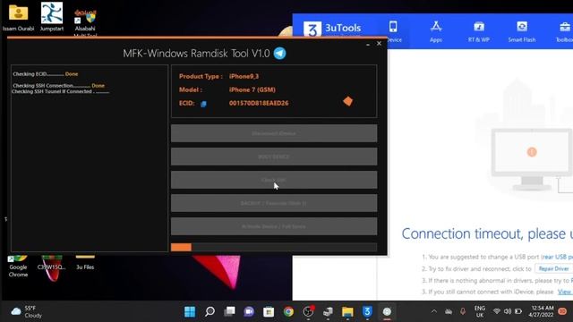 MFK RAMDISK IPhone 6S-X ios 13-15.x |Passcode Full bypass Meid GSM without JB [Windows Tool Version смотреть онлайн