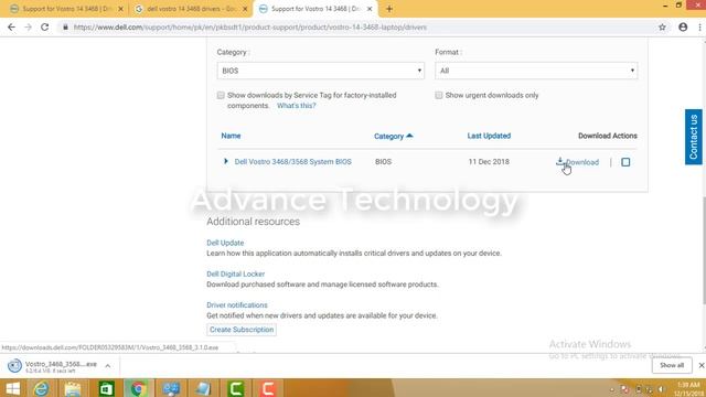 How to update dell 3468 Bios? Advance Technology смотреть онлайн