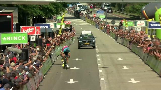 BinckBank Tour 2018: Cort Nielsen wint in Lanaken, Mohoric blijft leider (STAGE 5 RECAP) смотреть онлайн