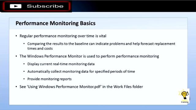 Windows Server Administrator (MTA Exam 98-365) - 10 Performance Management смотреть онлайн