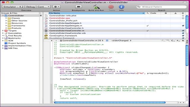 iPhone iPad App Development Controls - Slider смотреть онлайн