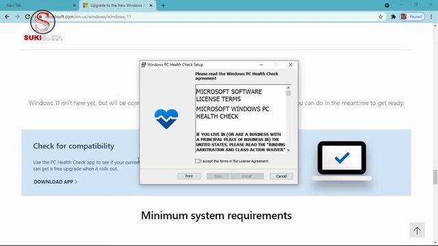 Cara Cek PC / LAPTOP Support INSTALL WINDOWS 11, (Pc Health Check) смотреть онлайн