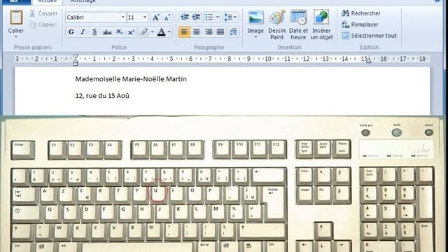 Comment taper un texte avec le traitement de texte de Windows7.www.formenligne.org смотреть онлайн