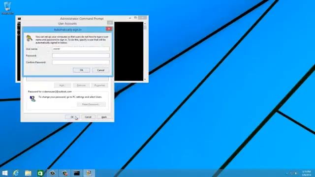Remove The Windows 8.1 Microsoft Account Logon Password Requirement смотреть онлайн