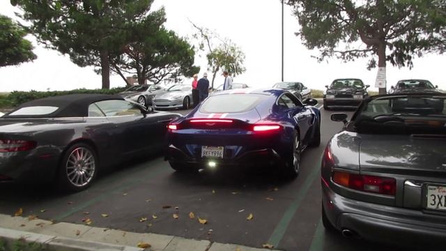 2019 Aston Martin Vantage (w/ startup, acceleration) смотреть онлайн