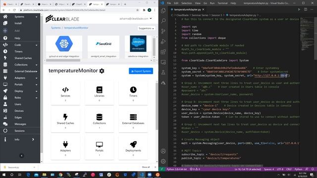 ClearLab Session 5 (Windows Version)- Deploying an Edge and Adapter смотреть онлайн