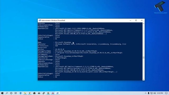 How To Uninstall The Built-In-Apps In Windows 10 | Tricknology смотреть онлайн