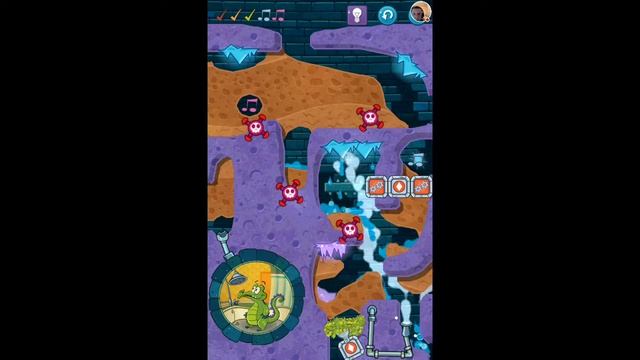 Let's Play "Where's My Water? 2" walkthrough level 107 "Breaking the Ice", longplay, all ducks смотреть онлайн