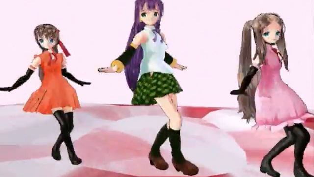 [MMD] Kiramekari Feat. Shion Yowa & Hikari & Hiyori Shirikane смотреть онлайн