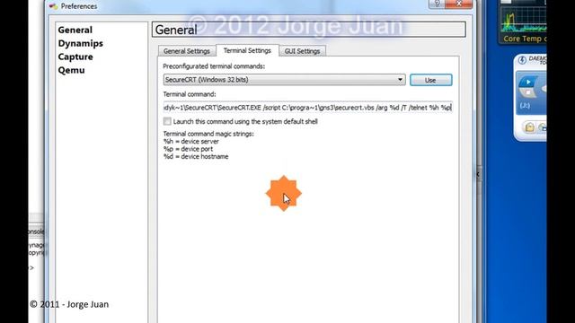 GNS3 with SecureCRT Portable смотреть онлайн