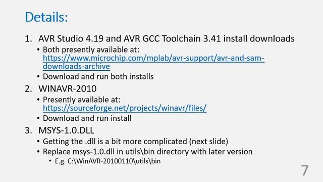 Installing AVR Studio 4.19 on Windows 10 32-bit смотреть онлайн