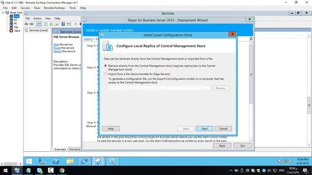 22 Remove Uninstall Server Roles Skype for business смотреть онлайн