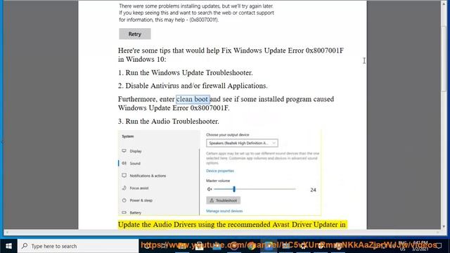 Fix Windows Update Error 0x8007001F in Windows 10 смотреть онлайн