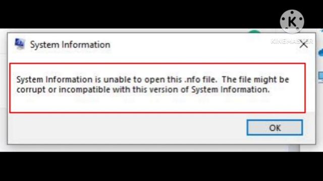 Pc Fix System information is unable to open this .nfo file The file might be corrupt or incompatibl смотреть онлайн