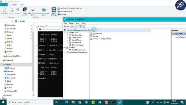 Cara Format Harddisk Dengan CMD di Windows | Pake CMD Biar Bersih Semua !!! смотреть онлайн