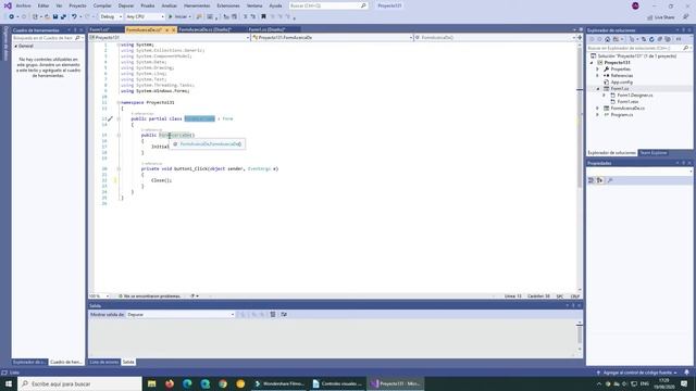 Curso de C#: Aplicación con varios Form (Windows Forms) смотреть онлайн