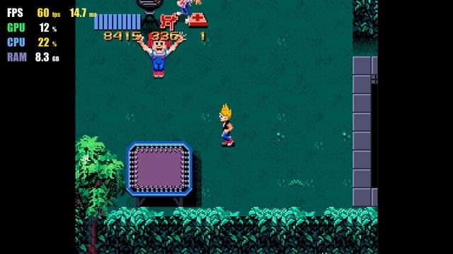 BSNES | Zombies Ate My Neighbors | SNES Emulator HD Gameplay смотреть онлайн