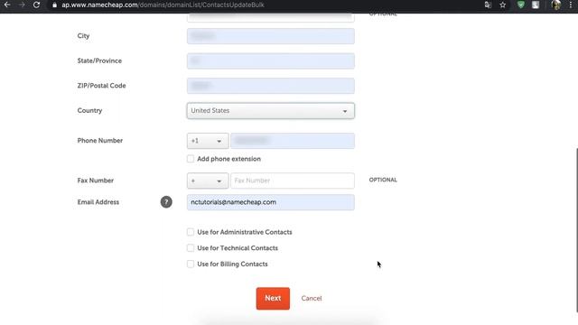 How to bulk change the contact information for multiple domains? смотреть онлайн