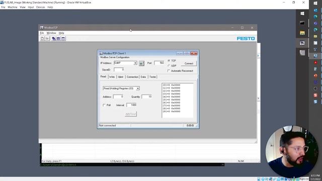 How to Identify CPX Modules via Modbus TCP смотреть онлайн