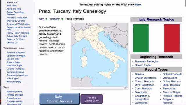 FamilySearch Research Wiki Wizard in Italy Part 5: Finding a Death Certificate Online смотреть онлайн