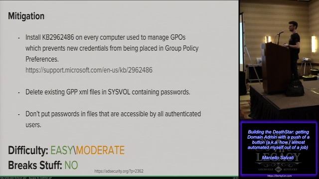 T109 Building the DeathStar getting Domain Admin with a push of a button aka how I almost automated смотреть онлайн