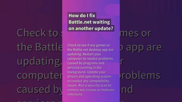 Why is Battle.net stuck on updating? смотреть онлайн