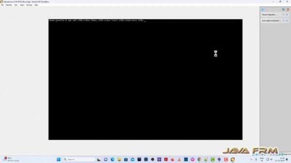 Alpine Linux 3.19 XFCE Desktop Installation on VirtualBox 7.0 with Guest Additions