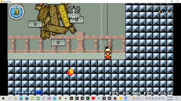 Mario Editor on Windows 10 Gameplay PC