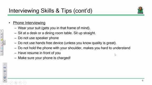 ENGR 452 Lecture 09: The Interview Process (2017.10.18) смотреть онлайн