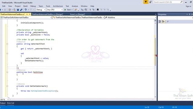 Creating Custom Watermark / Placeholder Textbox in C# - смотреть онлайн