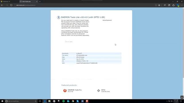 Downloading and installing Windows 10 from an ISO смотреть онлайн