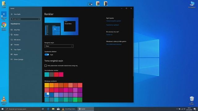 Windows 10 Siyah Tema Nasıl Açılır? (Dark Theme & Light Theme) смотреть онлайн