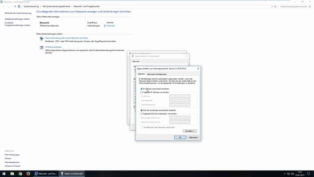 [Windows 10] Statische IP-Adresse смотреть онлайн