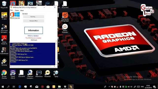 Tutorial Cara Aktivasi Windows 10 pro Menggunakan KMS AUTO NET Terbaru 2019 смотреть онлайн