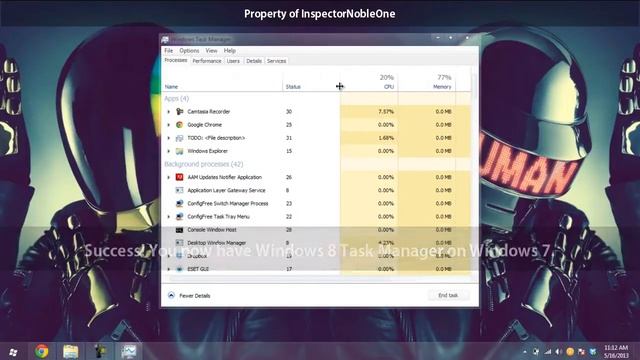 ★ Get Windows 8 Task Manager on Windows 7 ★ смотреть онлайн