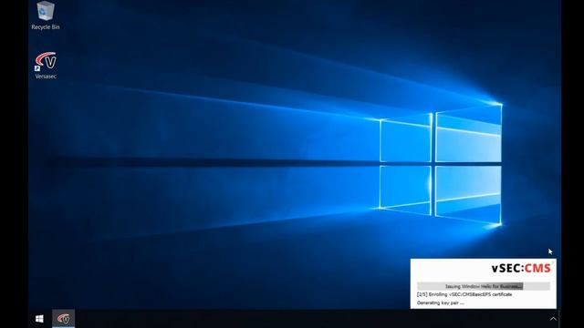 Versasec vSEC:CMS issues Windows Hello for Business (WHfB) смотреть онлайн