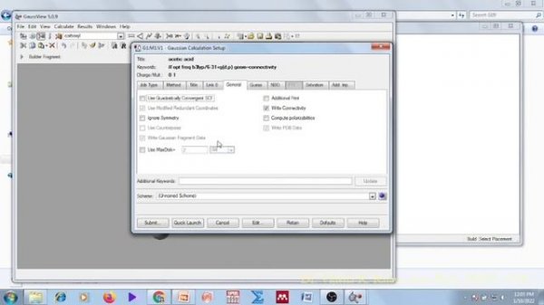 Gaussian 09 software tutorial #computational #chemistry #calculations #g09 #g16 #gaussview