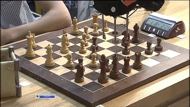 Шахматное обозрение 2013 Матч Даниил Дубов против шахматного робота смотреть онлайн